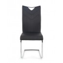 Стул HALMAR K224 черный/хром